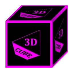 3D Flat Magenta Icon Pack のアイコン