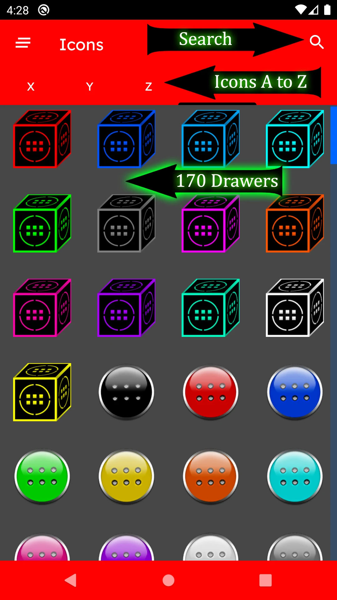 3D Flat Green Icon Pack screenshot